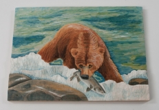 Grizzly Bear by R. Mathena
